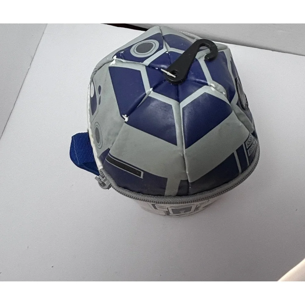 Star Wars R2-D2 Thermos Insulated Lunch Bag NWT Y2K Retro 3D Droid 2014